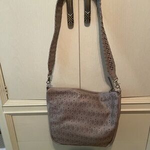 Fashion shoulder bag with guitar strap